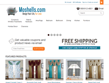 Tablet Screenshot of moshells.com